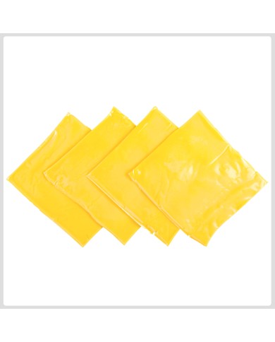 Rebanas De Queso Amarillo 40 unidades