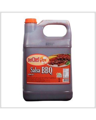 Salsa BBQ Marca Del Chef Galón