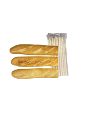 Pan de hamburguesa Negro 8 unid x 90 g