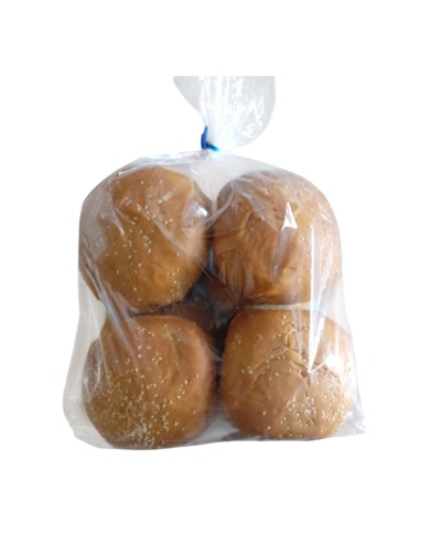Regular hamburger bun 8 units x 90 g