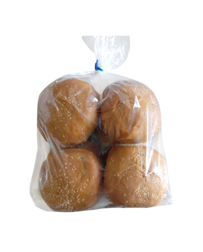 Regular hamburger bun 8 units x 90 g