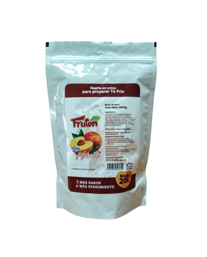 Té Frío Melocotón Marca Frutón 20L