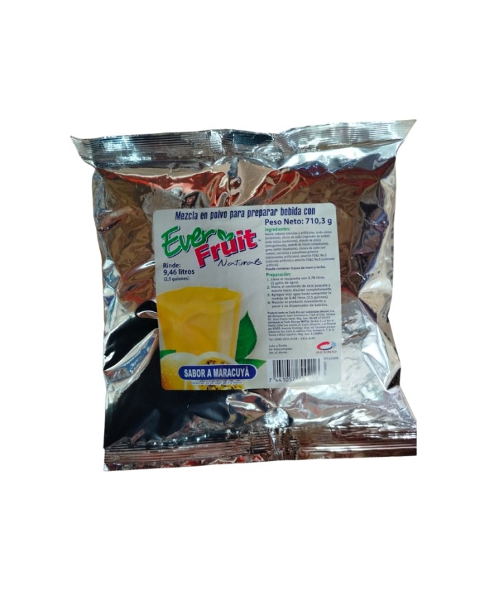 Bebida Sabor Maracuyá Marca EverFruit